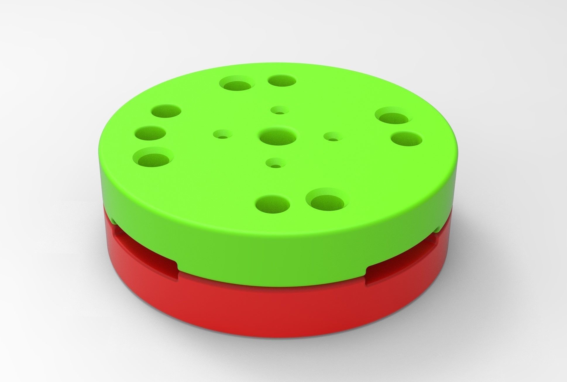 Mold for diecast rear tire of vintage dragster 2 Scale 1 to 25 3D print model_2