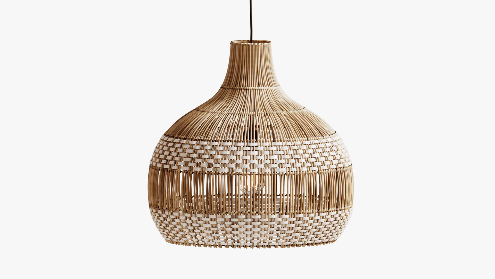rottan pendant light at Arturest 3D model_4