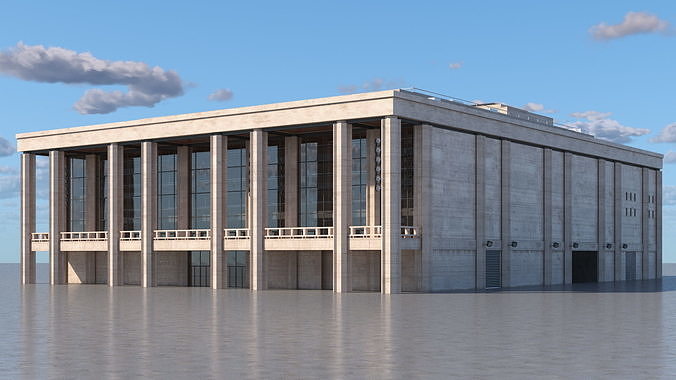 David Koch Theater 3D model