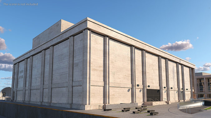 David Koch Theater 3D model 6