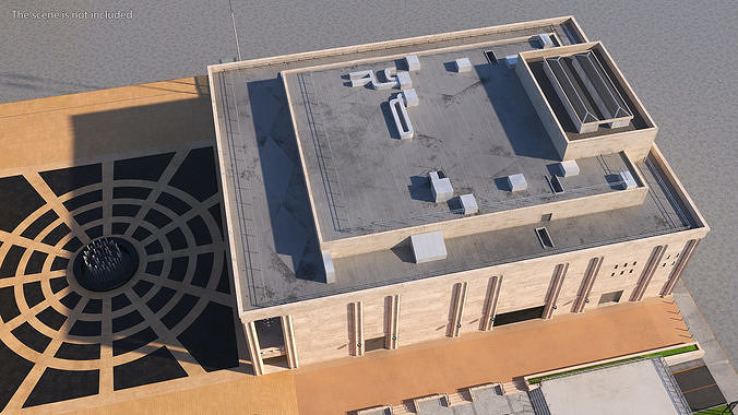 David Koch Theater 3D model 5