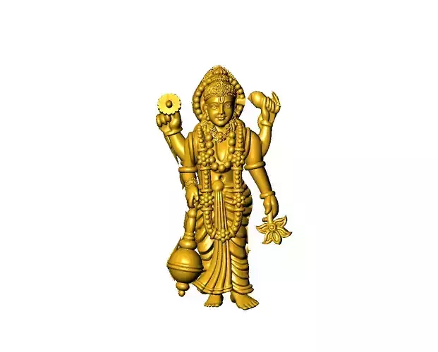 Narayan statue 3D print model