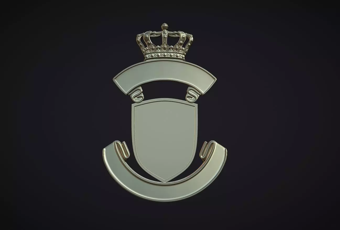 Coat of arms 3D print model
