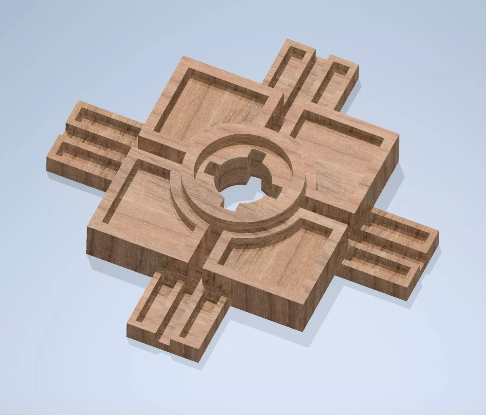 CHAKANA CANDLE HOLDER 3D print model
