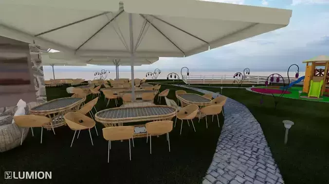 Bamboo Chair and table