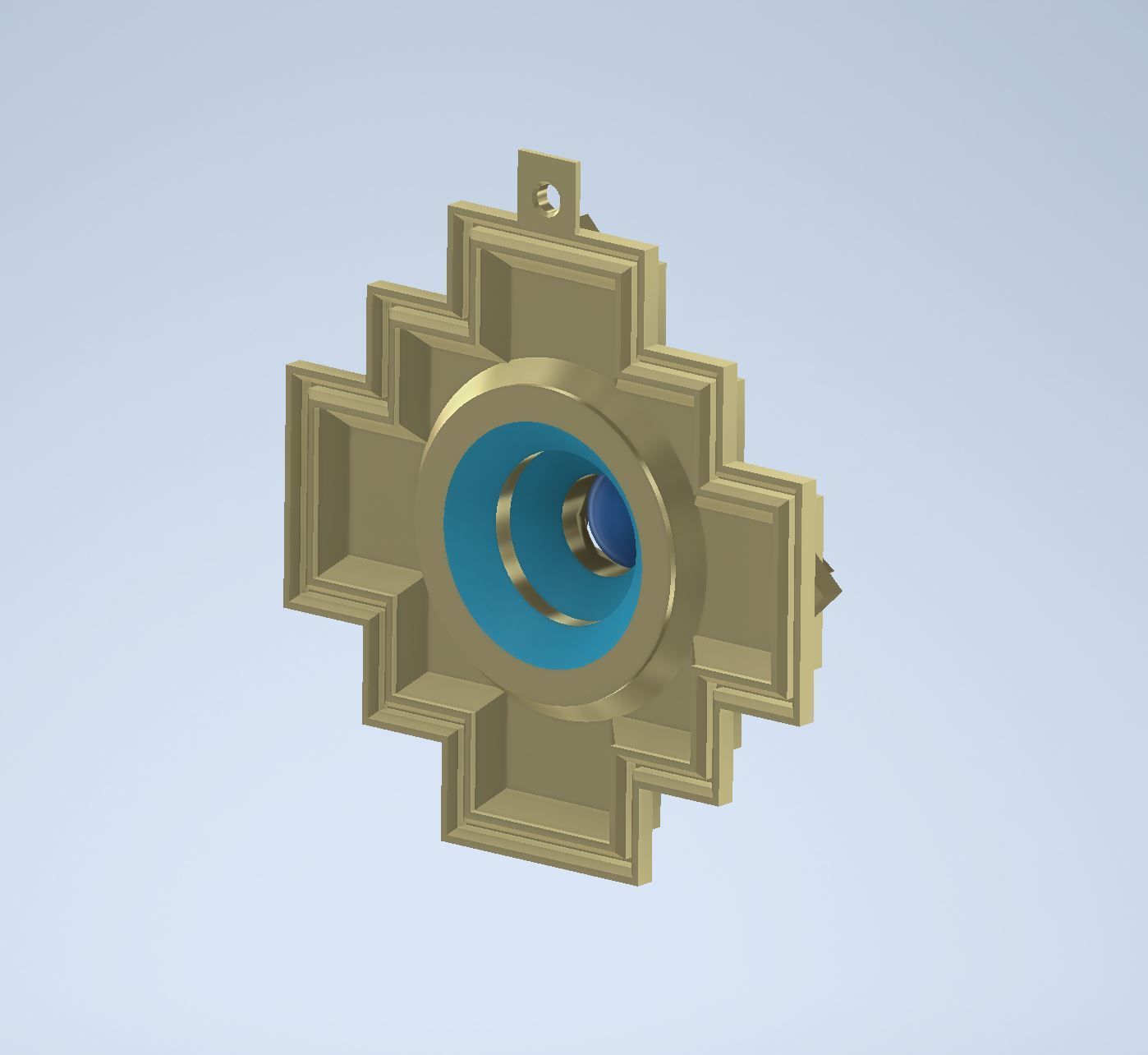 Inca Chakana 3D print model_4