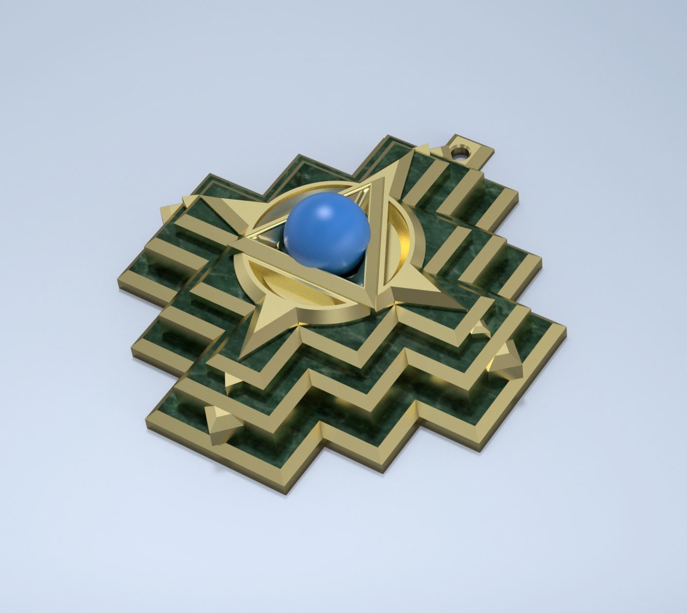 Inca Chakana 3D print model_5