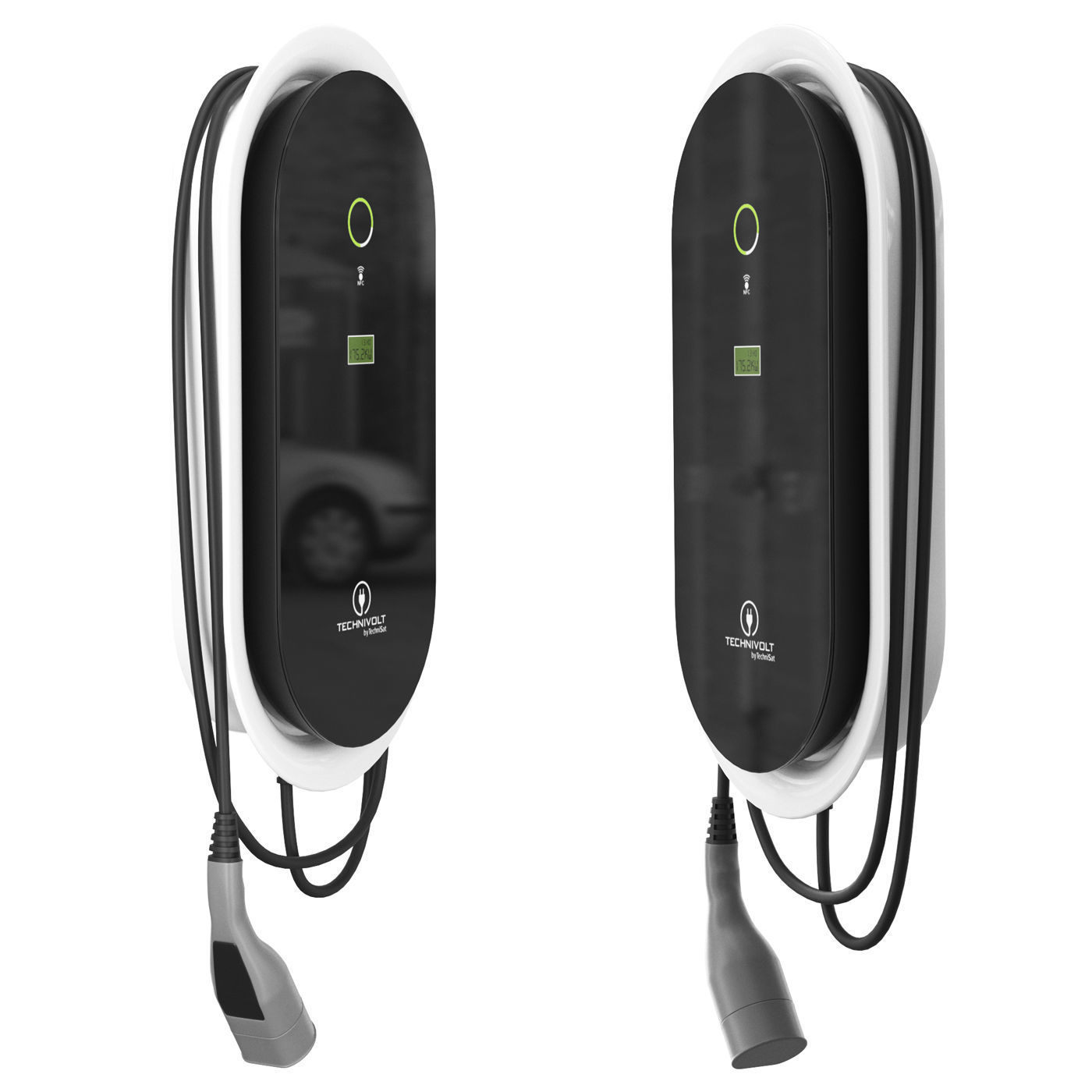 Charging station for electric vehicles Tehnivolt 2200 Smart 3D model_1