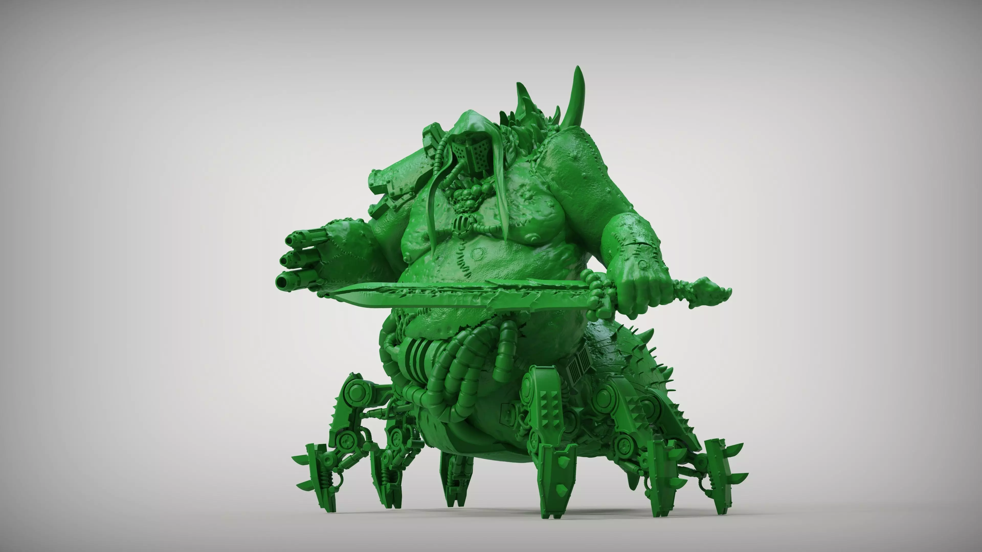 PLAGUE SPIDER 3D print model