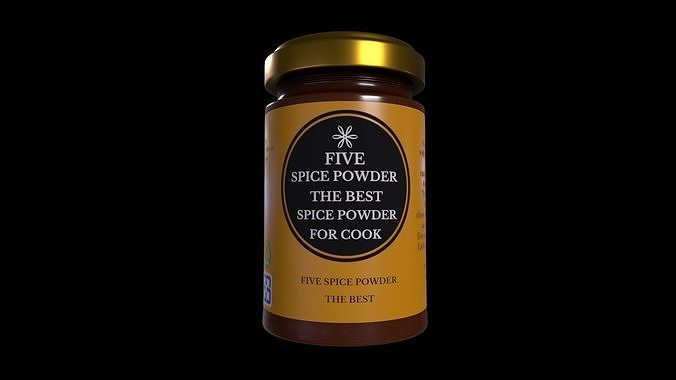 Pepper-Five-Spice Powder-PBR GAME READY Low-poly 3D model