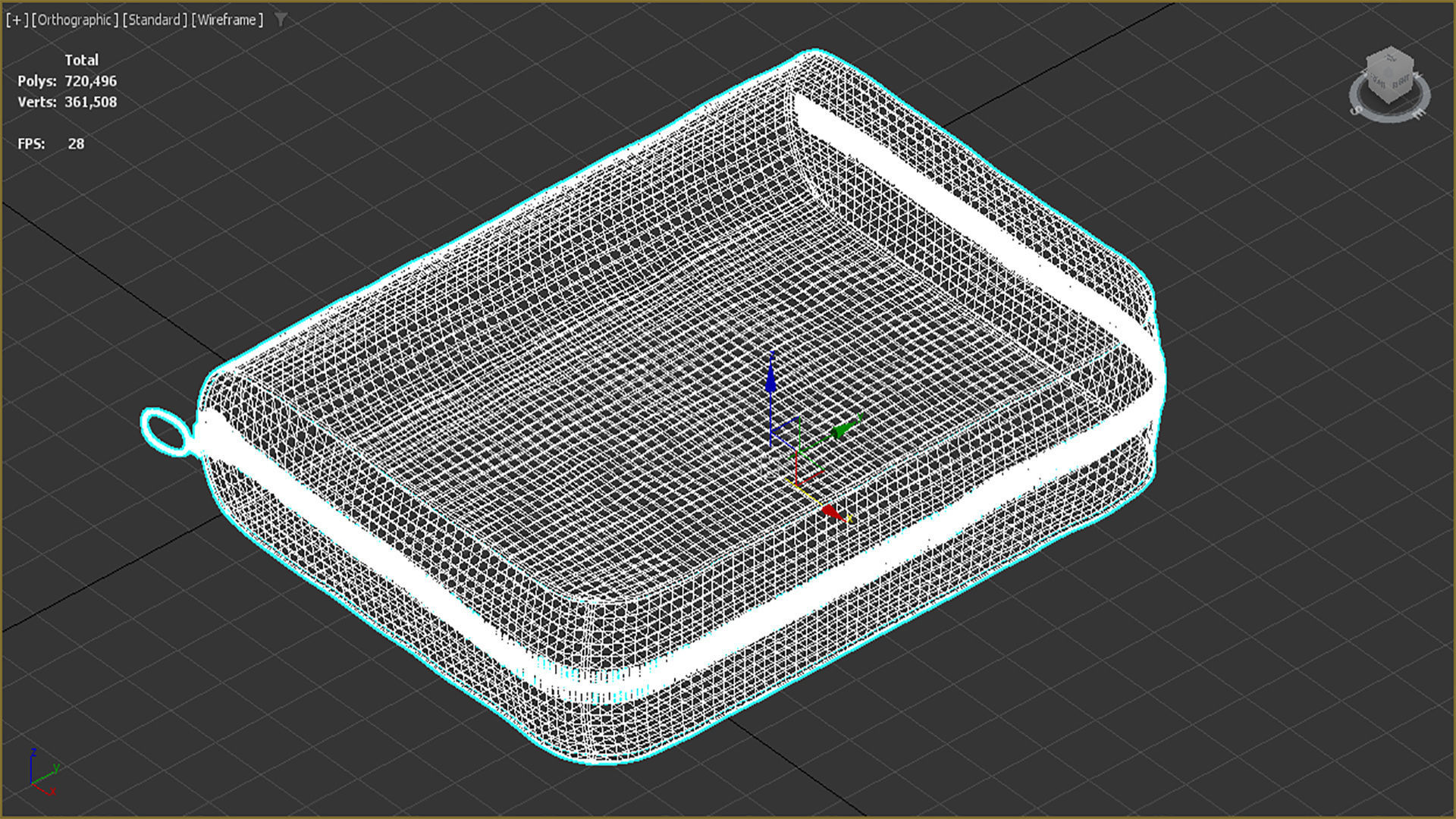 SWALLET Low-poly 3D model_1