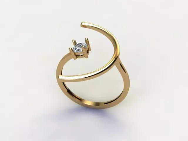 Minimal Ring Free 3D print model