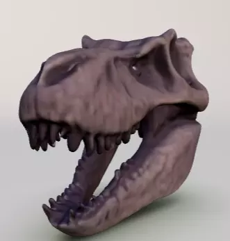 CRANEO TIRANOSAURIO REX 3D print model_0