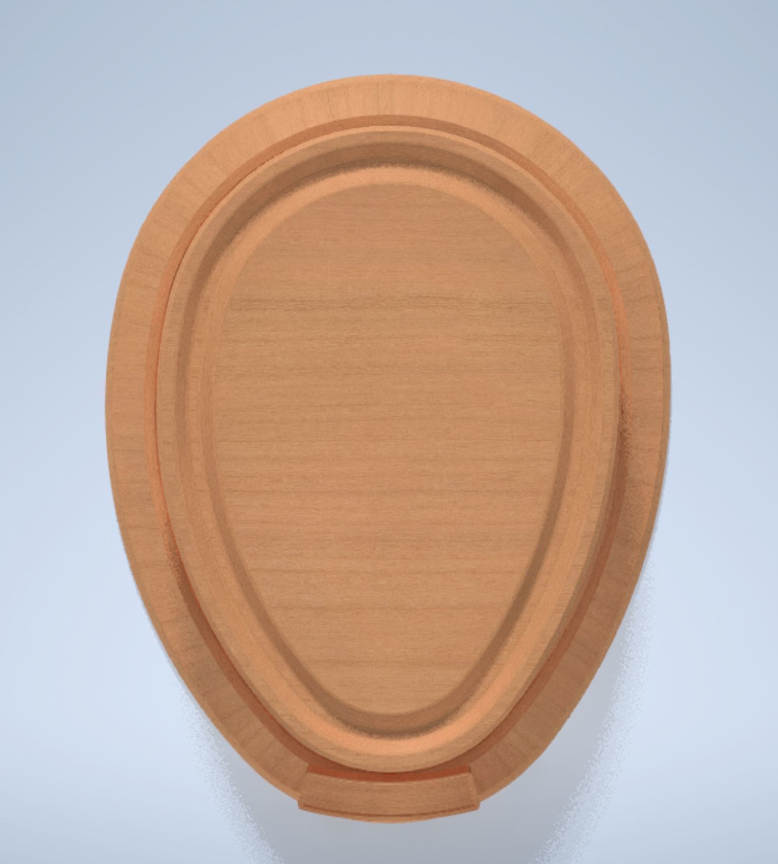 Simple Base 3D print model_7