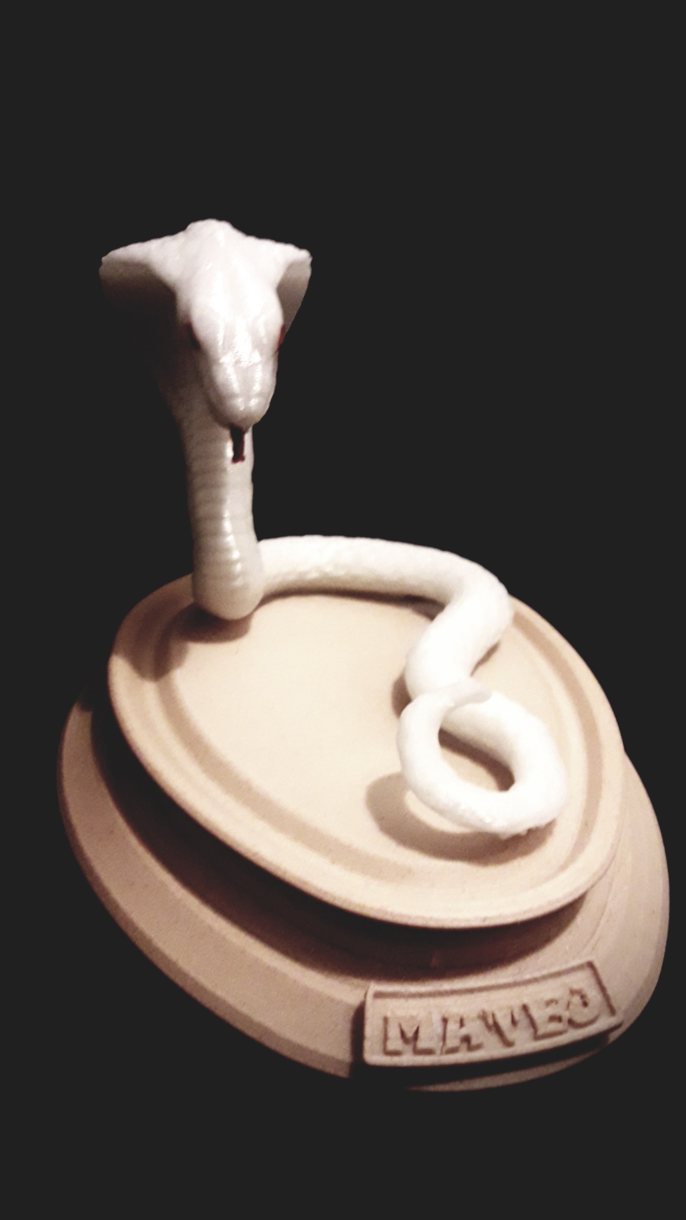 Simple Base 3D print model_5