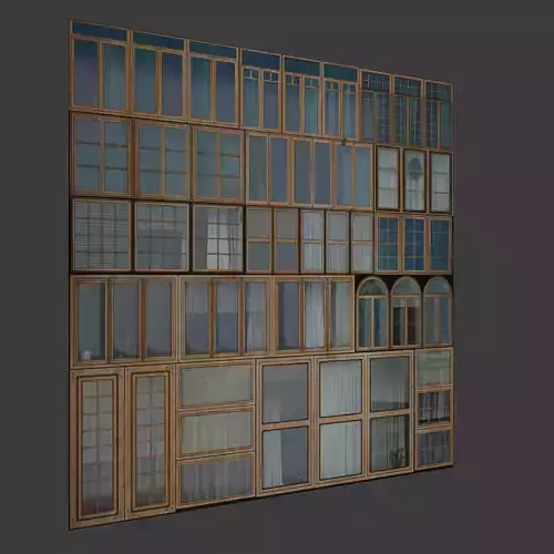 Trim Sheet Windows Perfect for low poly models
