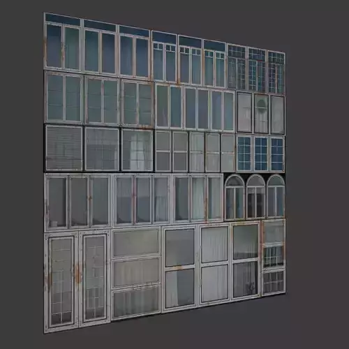 Trim Sheet Windows Perfect for low poly models