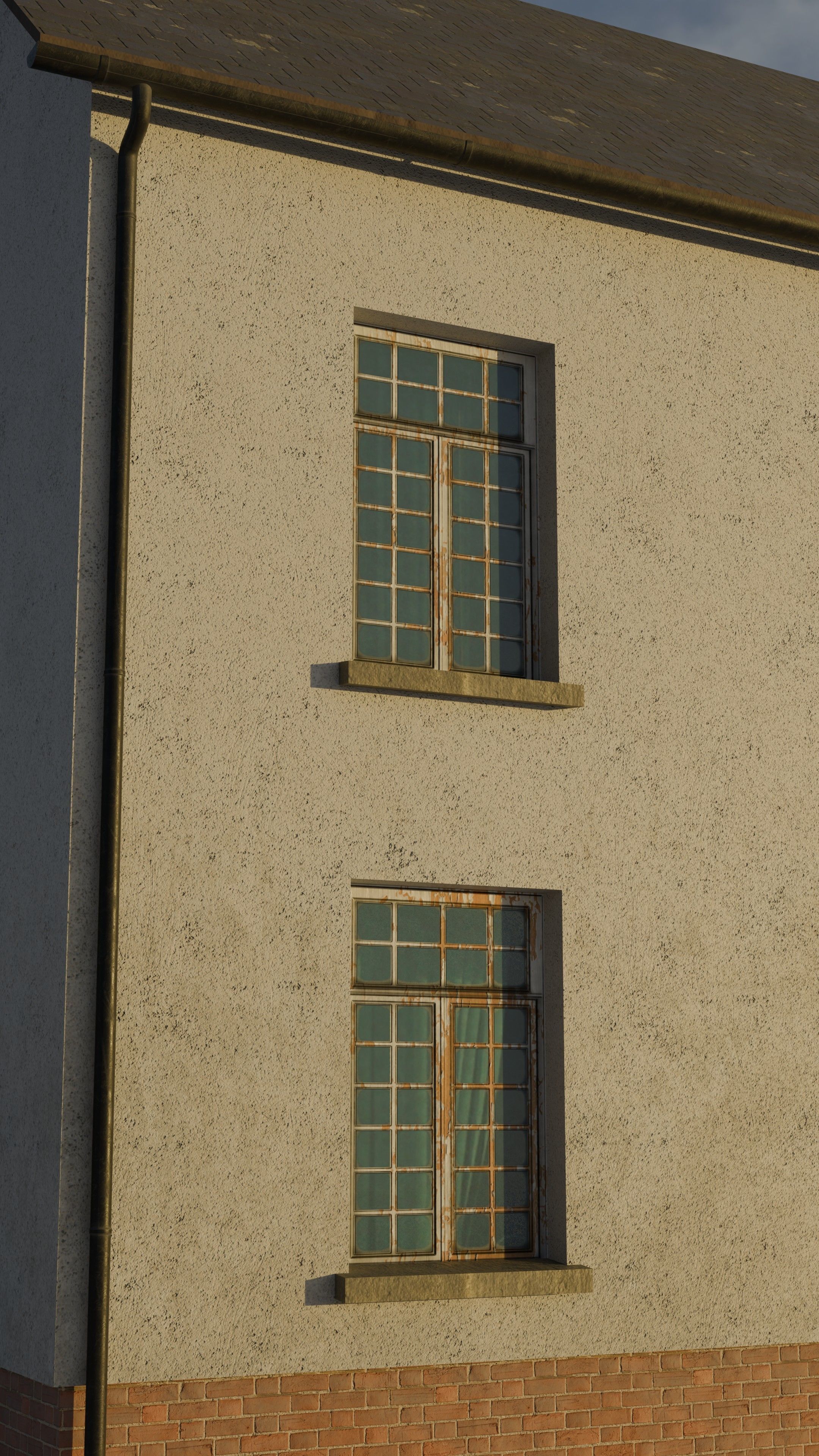 Trim Sheet Windows Perfect for low poly models Texture_6