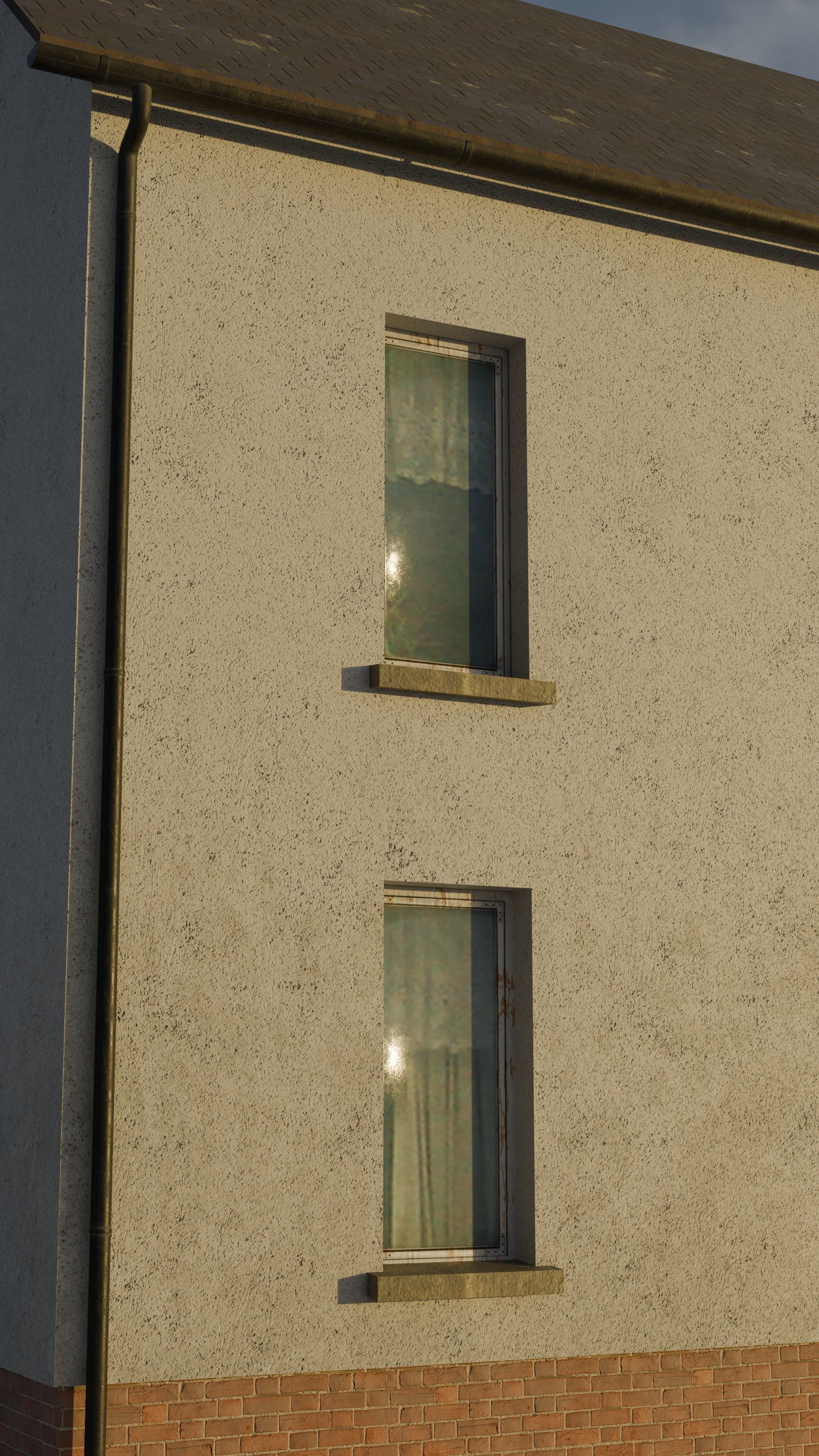 Trim Sheet Windows Perfect for low poly models Texture_3