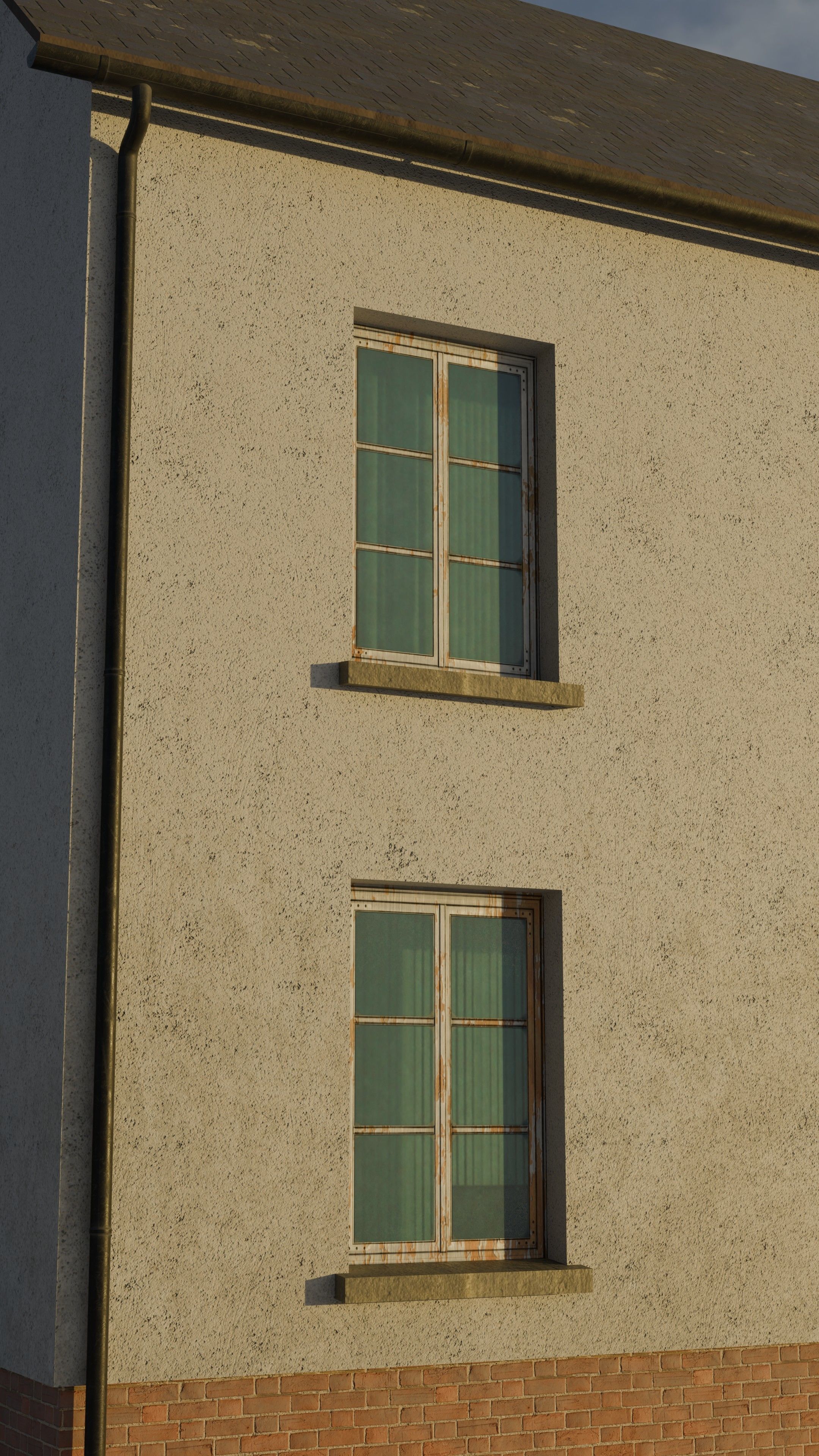 Trim Sheet Windows Perfect for low poly models Texture_7