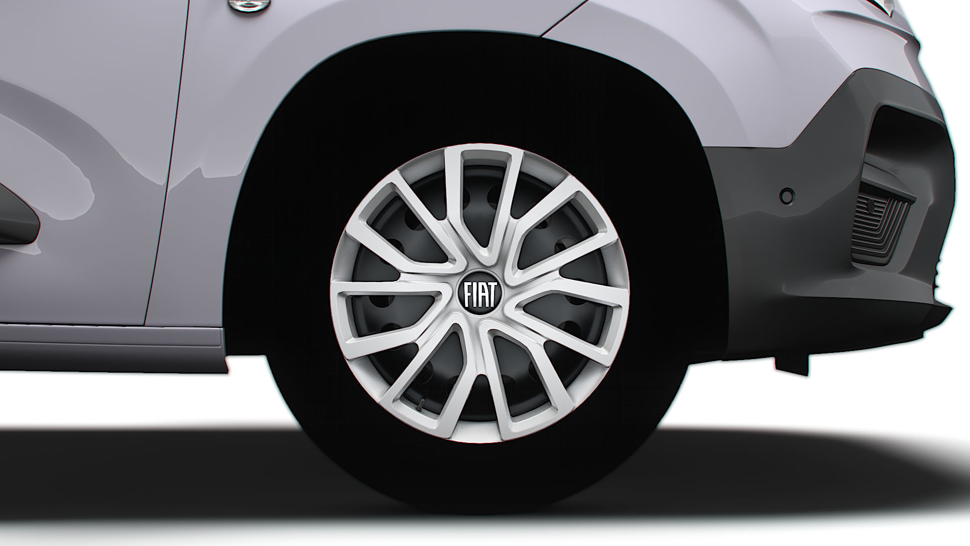 Fiat Doblo SWB Van 2024 3D model_14