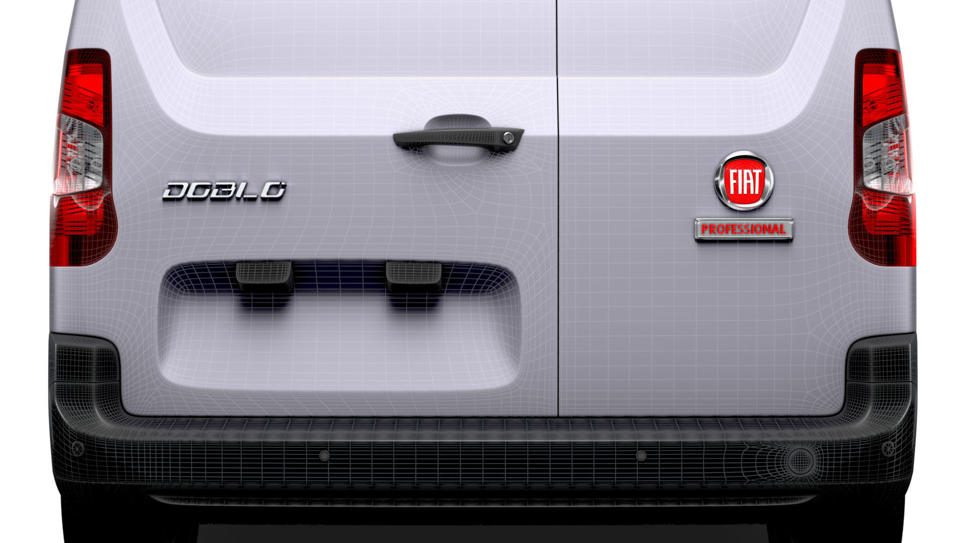 Fiat Doblo SWB Van 2024 3D model_21