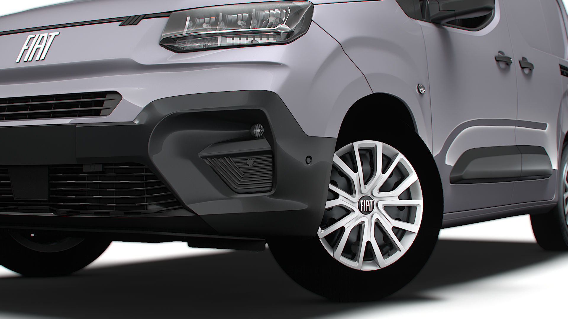 Fiat Doblo SWB Van 2024 3D model_13