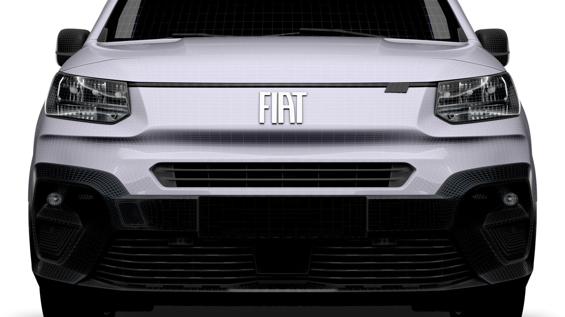 Fiat Doblo SWB Van 2024 3D model_18