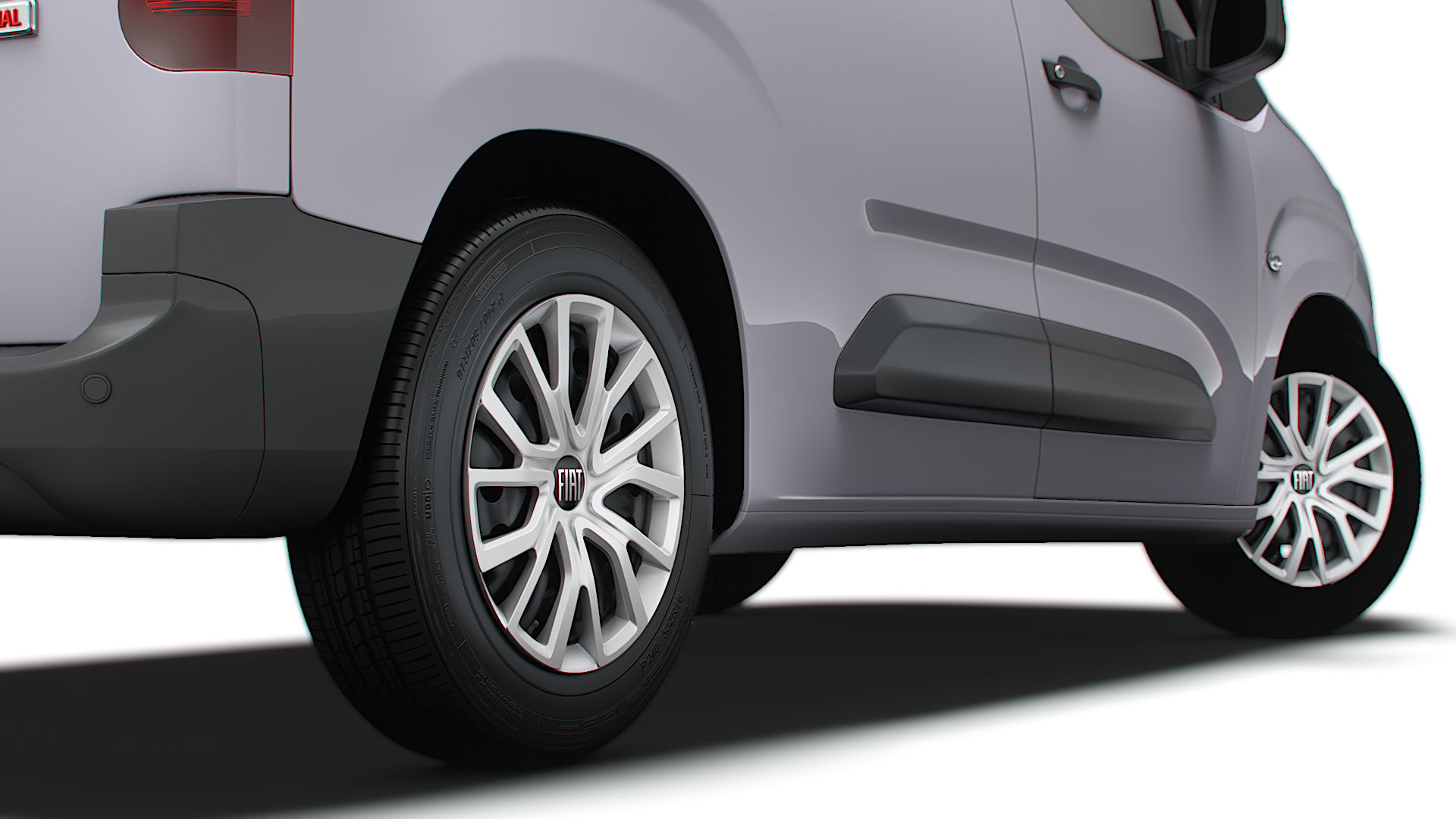 Fiat Doblo SWB Van 2024 3D model_10