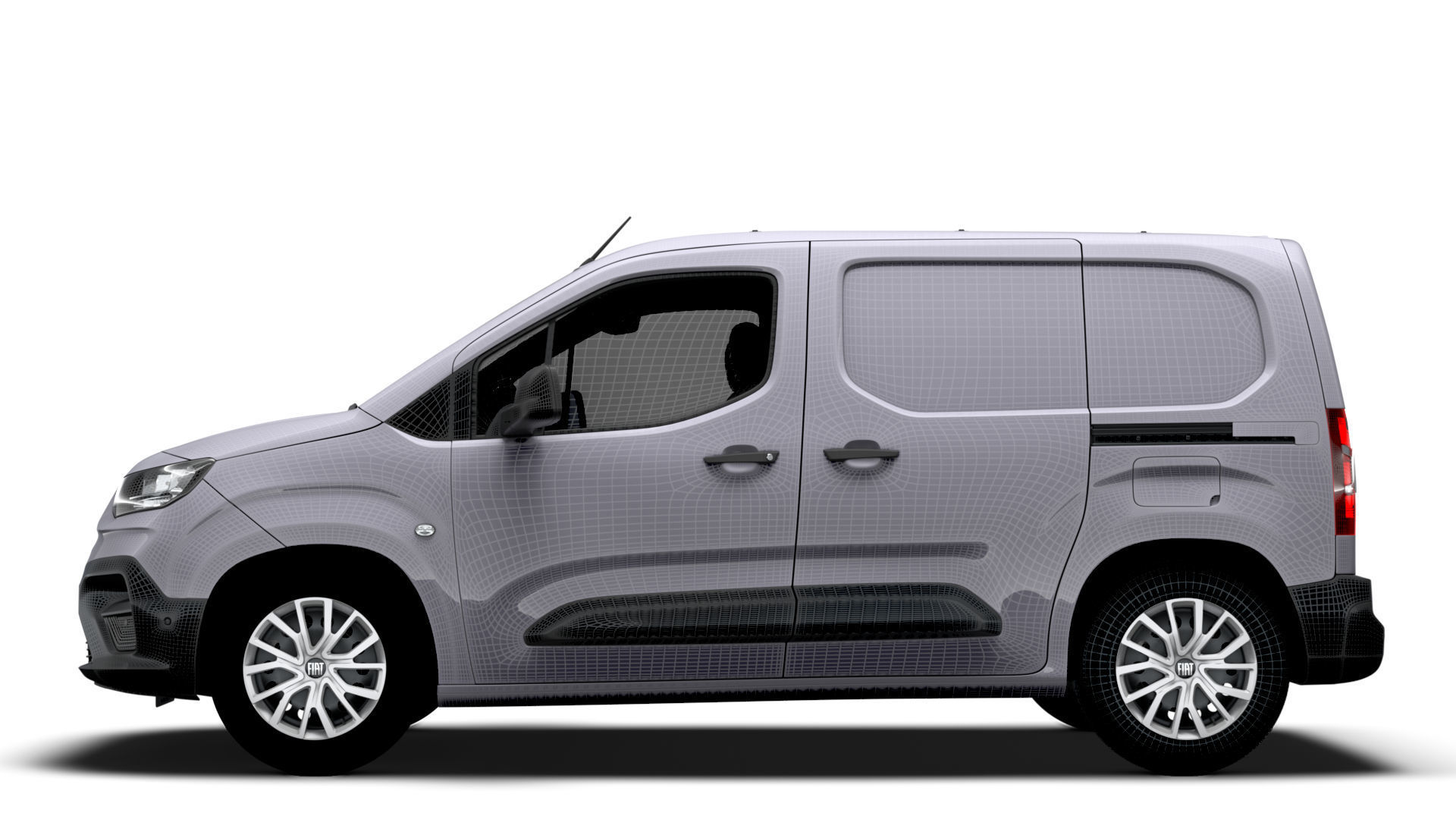 Fiat Doblo SWB Van 2024 3D model_8