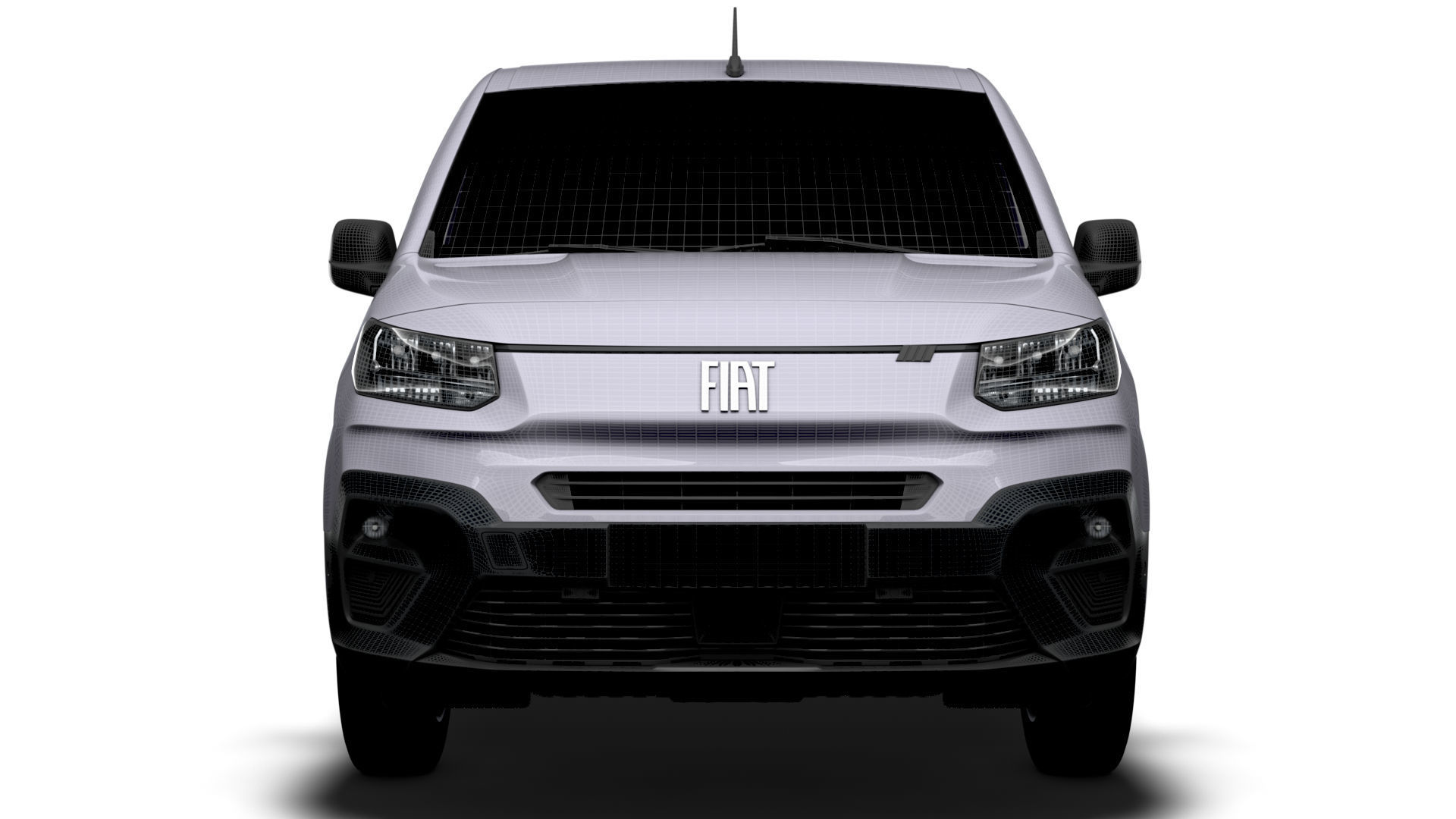 Fiat Doblo SWB Van 2024 3D model_5