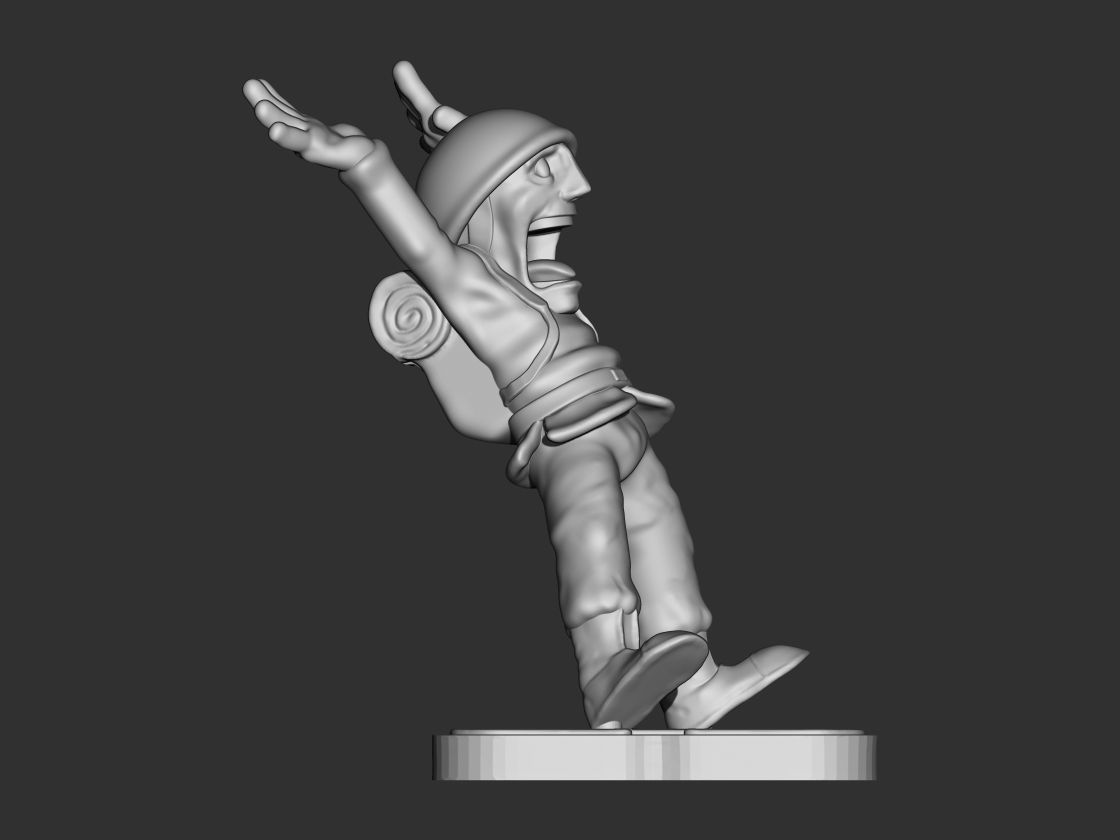 Metal Slug Scary Soldier 3D print model_12
