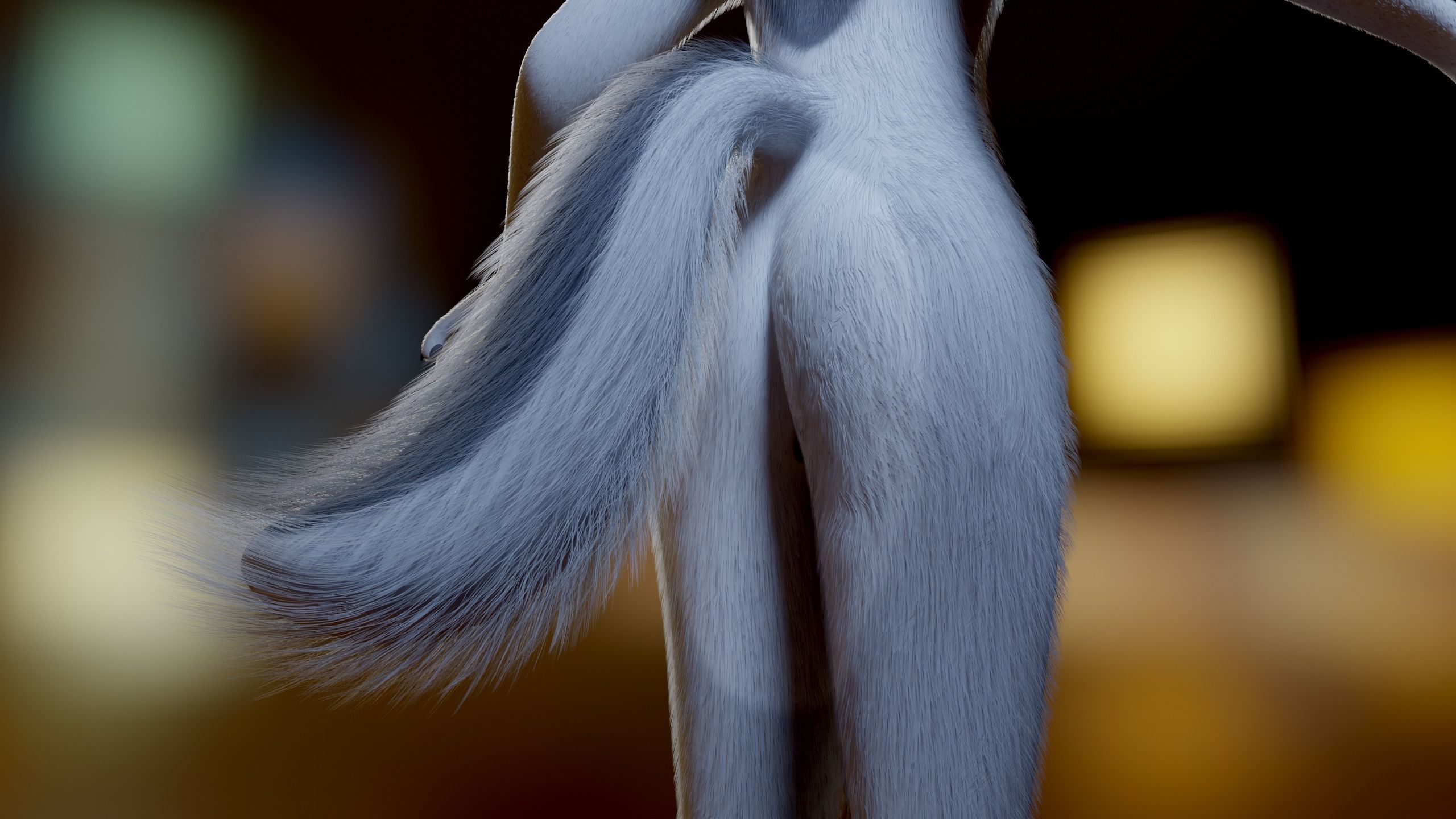 Koda Anthro Wolf Low-poly 3D model_11