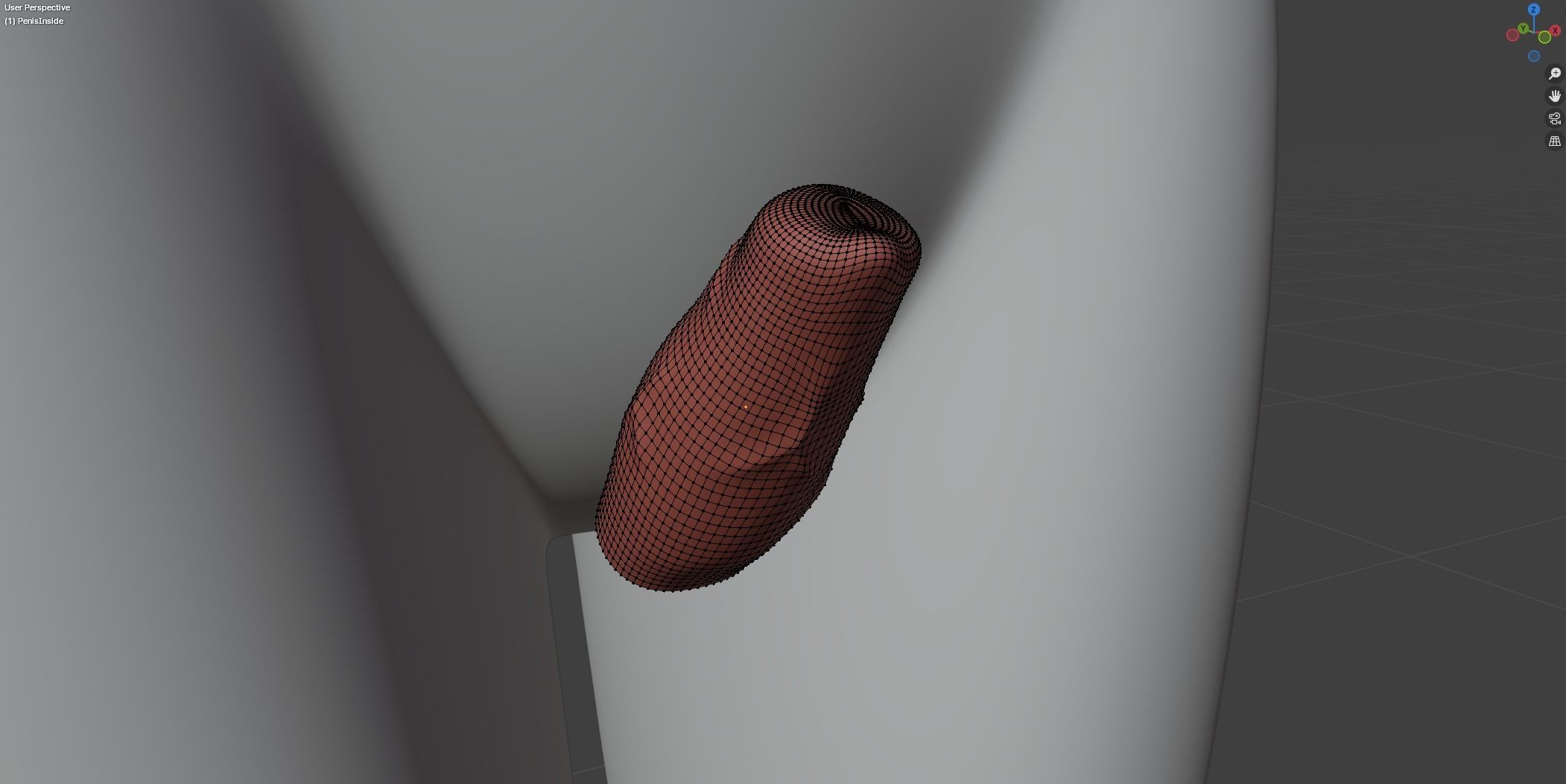 Koda Anthro Wolf Low-poly 3D model_59