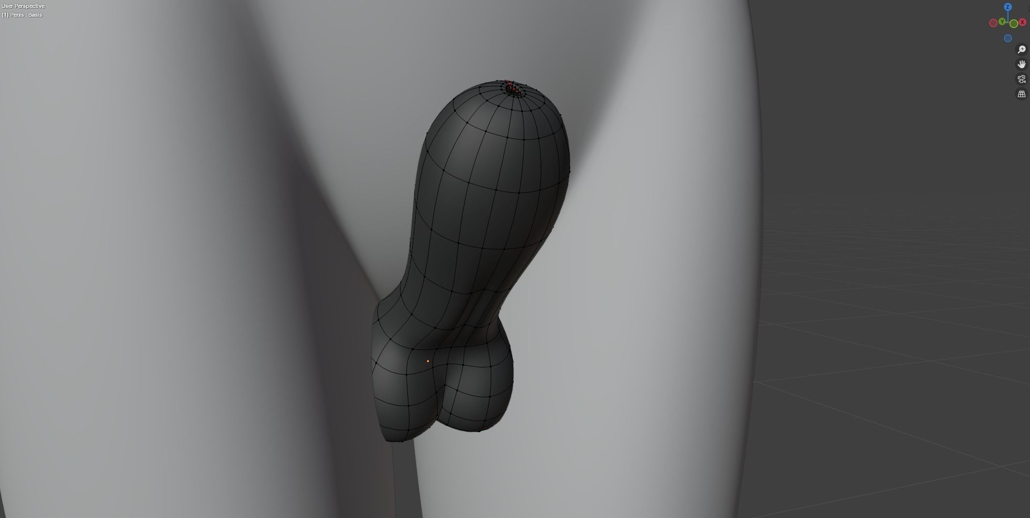 Koda Anthro Wolf Low-poly 3D model_58