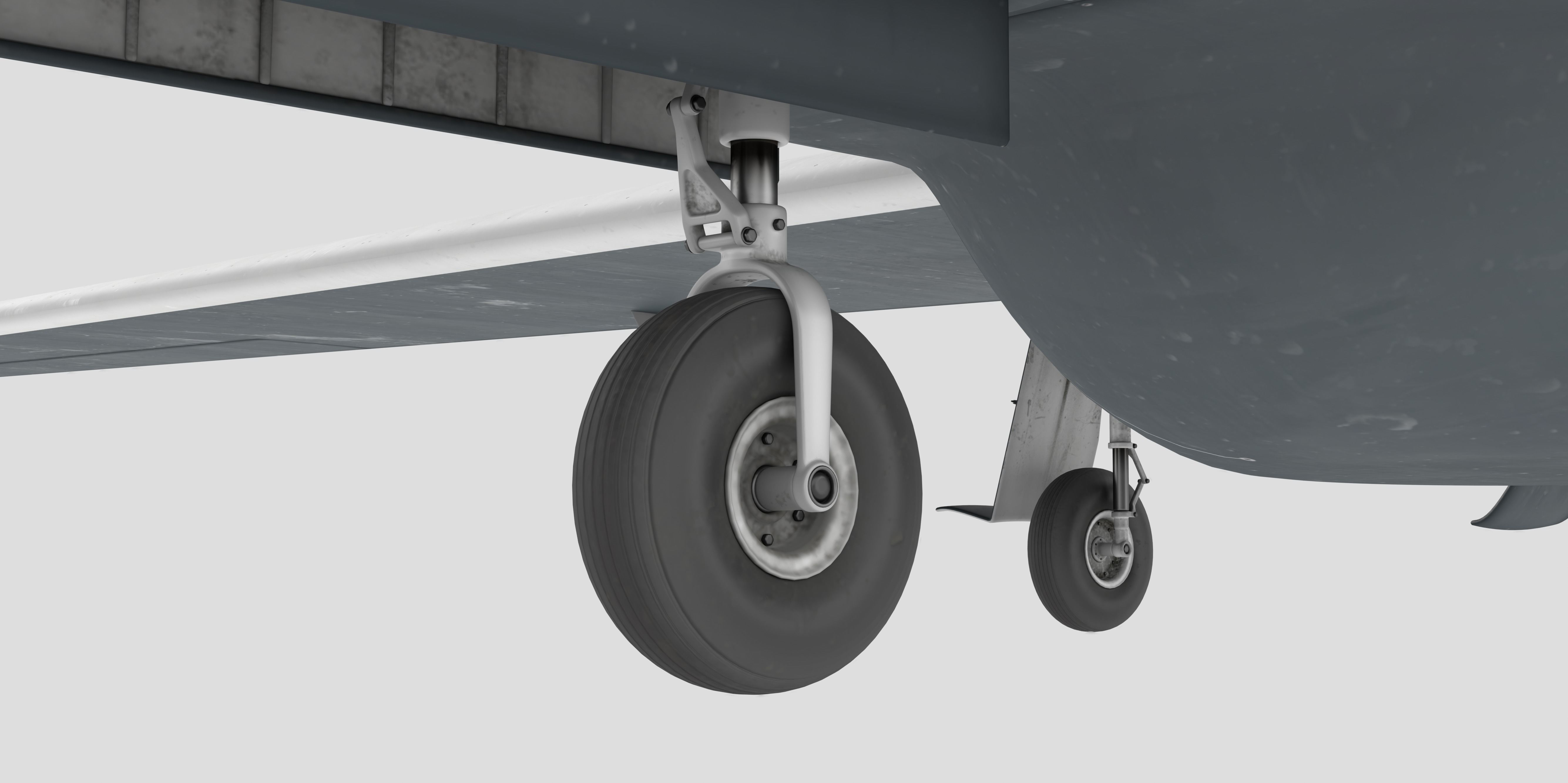 Northrop Grumman MQ-4C Triton 8K Drone 3D model_18
