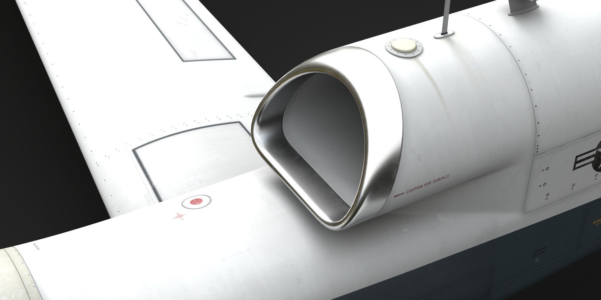 Northrop Grumman MQ-4C Triton 8K Drone 3D model_38