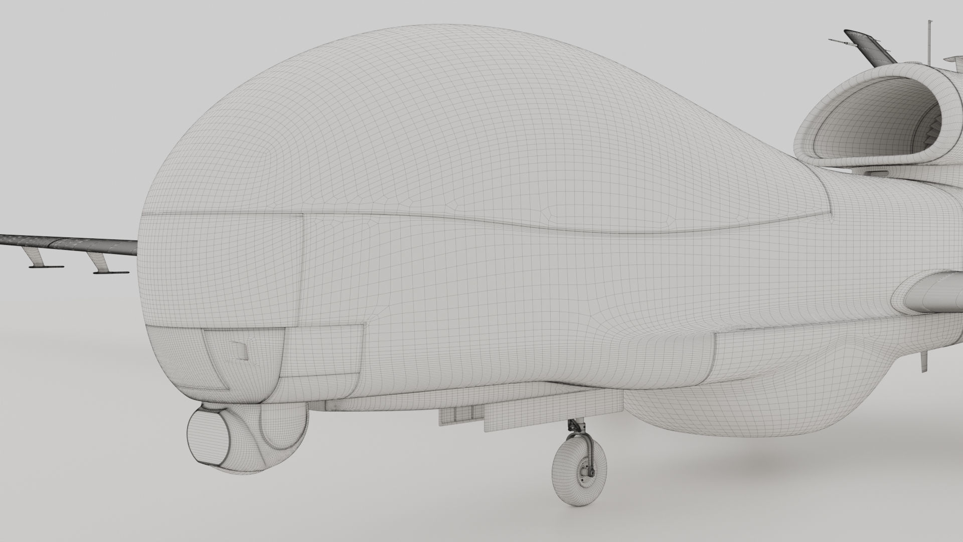 Northrop Grumman MQ-4C Triton 8K Drone 3D model_55
