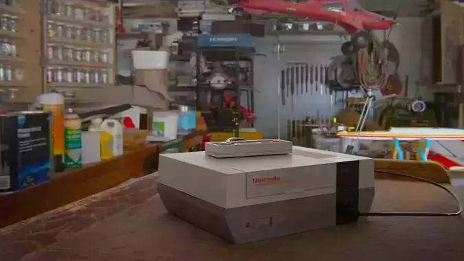 NES Famicom 3D model