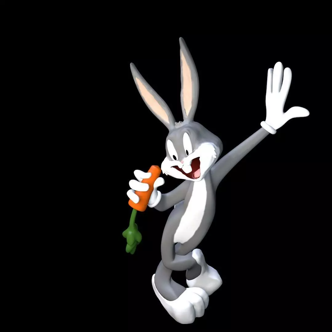 Bugs Bunny 3D print model_0
