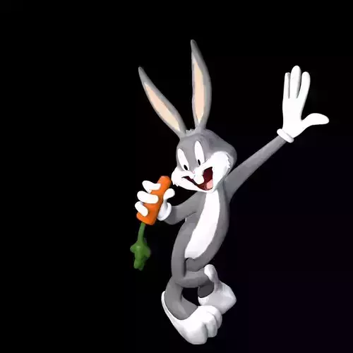 Bugs Bunny 3D print model