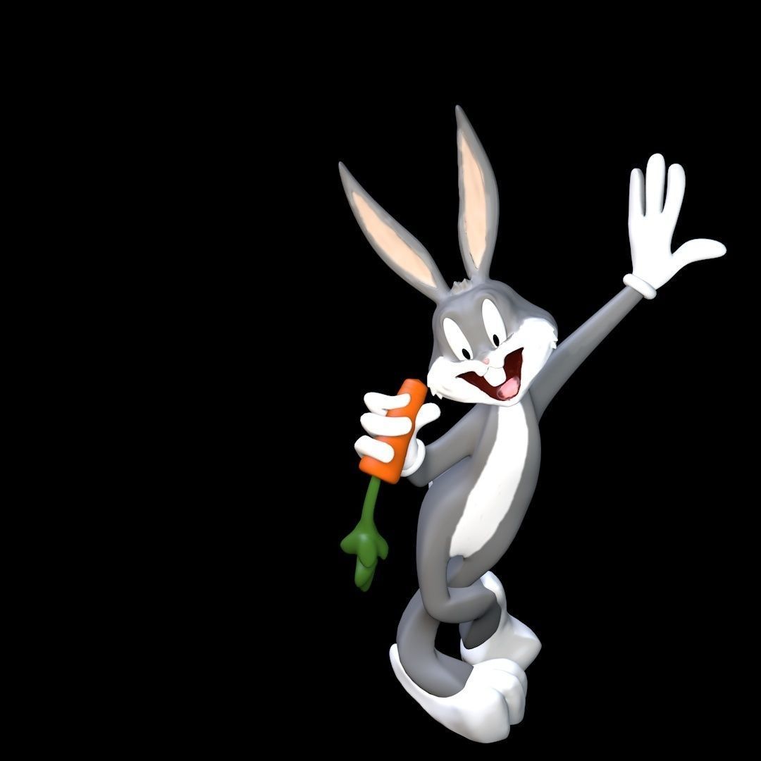 Bugs Bunny 3D print model_6