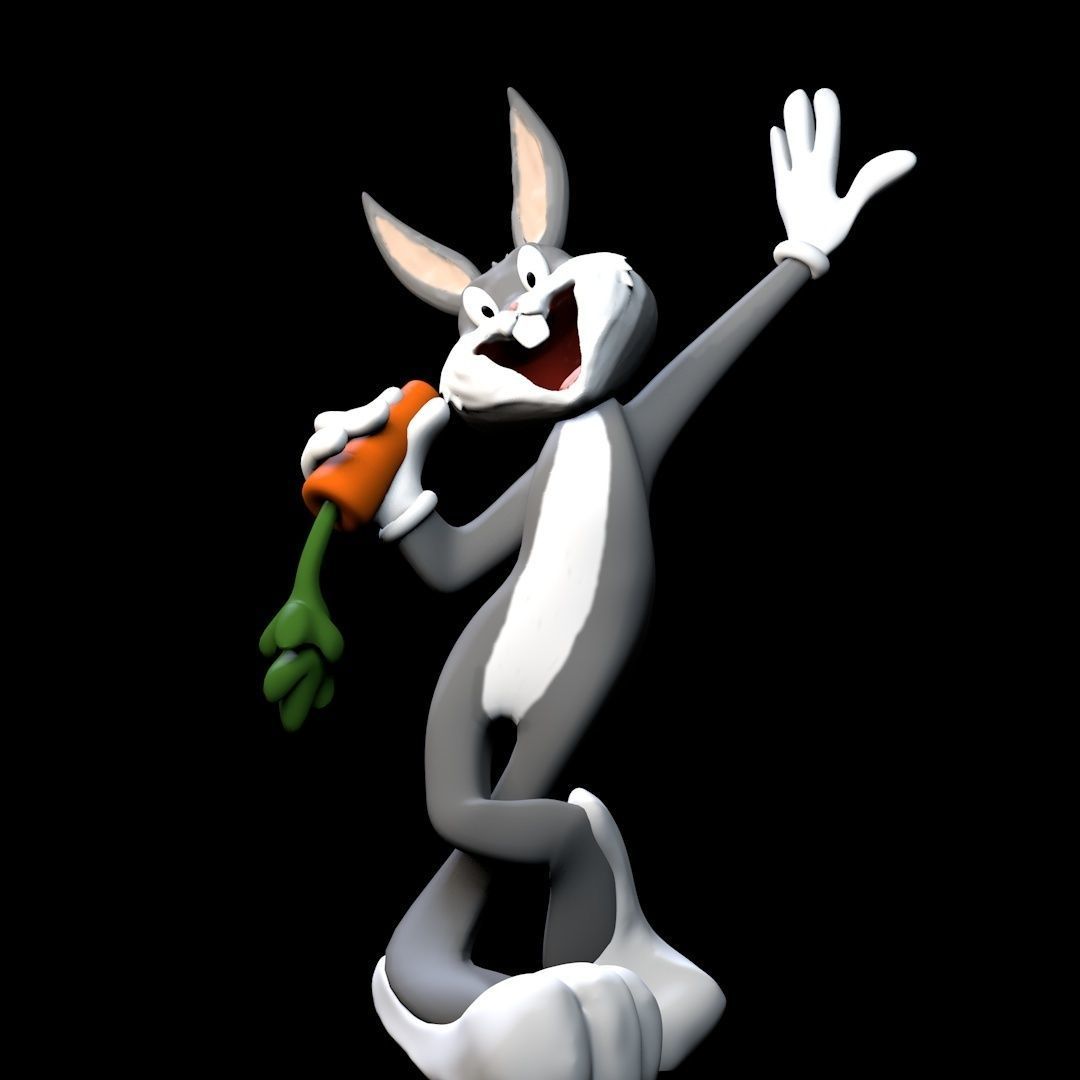 Bugs Bunny 3D print model_5