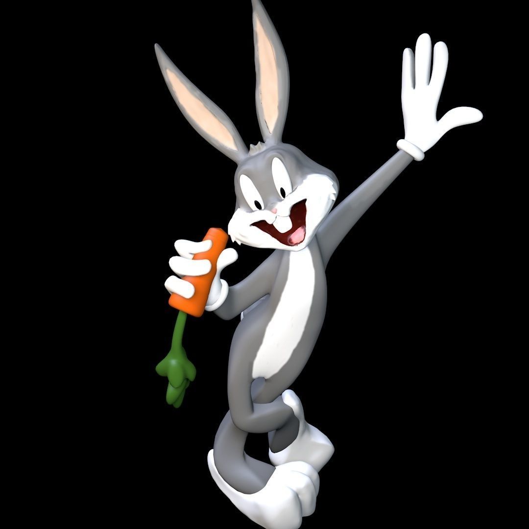 Bugs Bunny 3D print model_1
