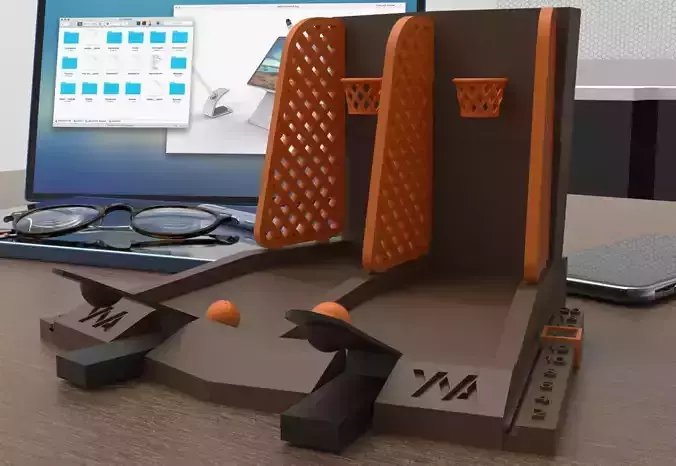 Basketball Shooting Game - 3D Print Boardgame
