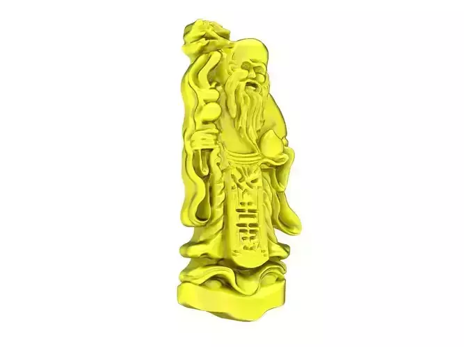 A7858 Fengshui Chinese Mr Longevity Pendant