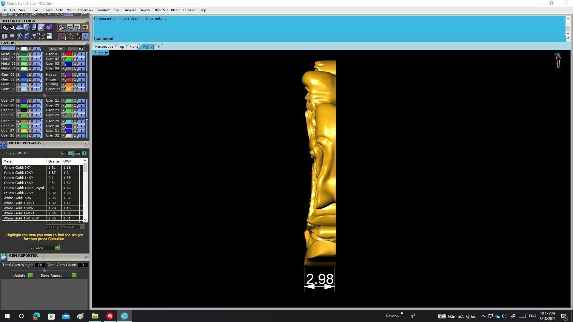 A7858 Fengshui Chinese Mr Longevity Pendant 3D print model_7