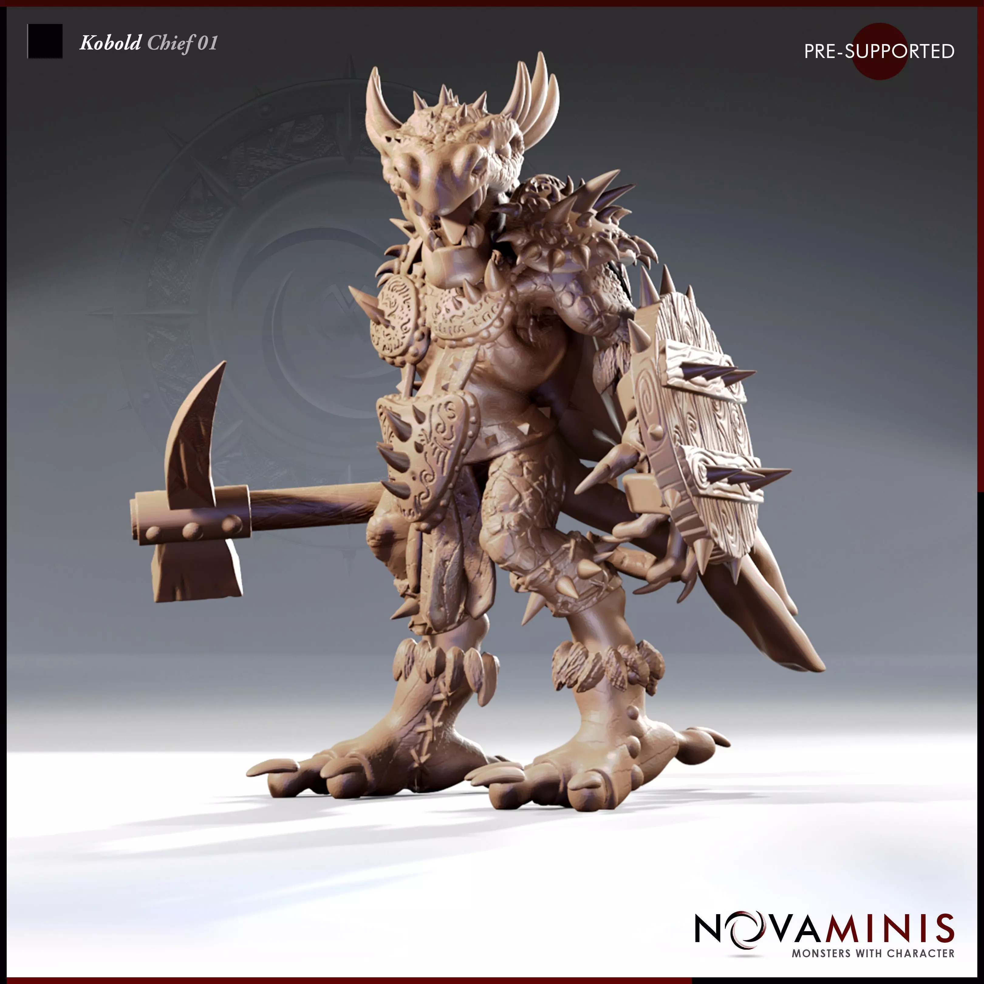 Kobold Chief 01 3D print model