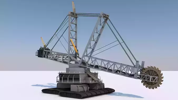 Mining Multi Bucket Wheel Excavator 