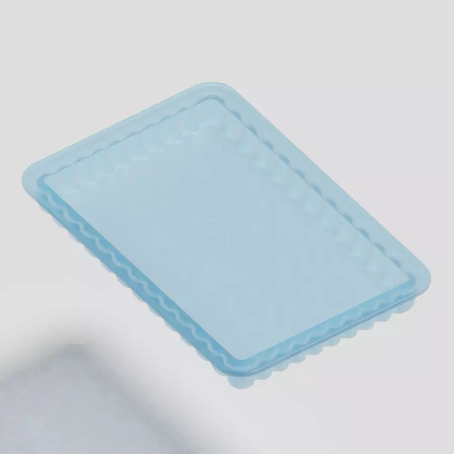 Transparent Serving Plate 3D model